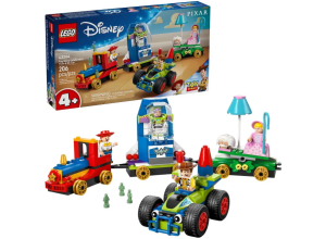 Конструктор LEGO Disney Праздничный поезд и машинка 43264