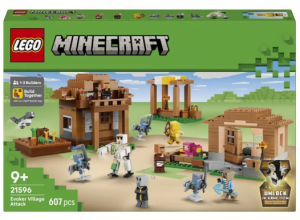 Конструктор LEGO Minecraft Атака деревни заклинателем 21596