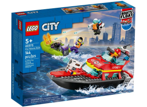 Конструктор LEGO Пожарно-спасательная лодка 60373