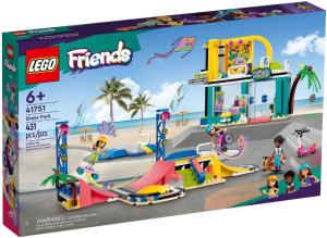 Конструктор LEGO Friends Скейт-парк блочный 41751
