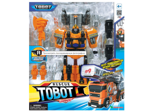 Трансформер Tobot 301169 TOБOT L оранжевый
