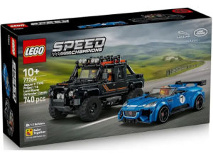 Конструктор LEGO Speed Champions Jaguar и Land Rover 77264
