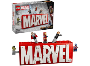 Конструктор LEGO Логотип и минифигурки Marvel 76313