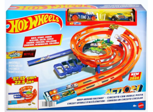 Трек Hot Wheels Гоночная петля с пусковой установкой HTK17