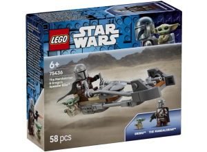 Конструктор LEGO Star Wars Мандалорец и спидер-байк 75436