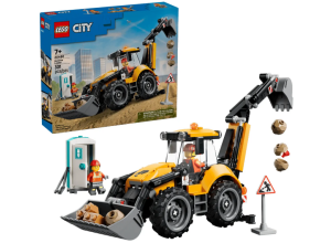 Конструктор LEGO City Желтый экскаватор-погрузчик 301 дет. 60480