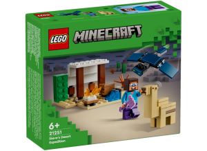 Конструктор LEGO Minecraft Экспедиция Стива по пустыне 21251