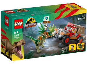 Конструктор LEGO Jurassic World Dilophosaurus Ambush​ 76958