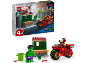 Конструктор LEGO Super heroes Железный человек на велосипеде и Халк 76287