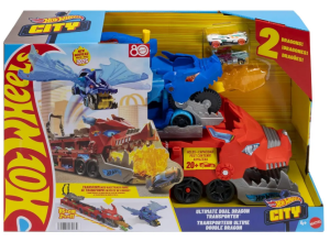 Автовоз Hot Wheels Дракон-перевозчик JBM72
