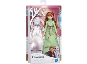 Кукла Hasbro Disney Frozen Холодное сердце 2 E5500/E6908 Анна с дополнительным нарядом