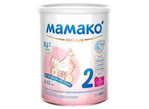 Смесь МАМАКО 2 Premium (c 6 до 12 месяцев) 400 г