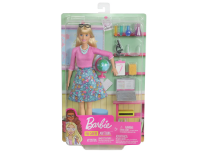 Кукла Barbie Кем быть? Учитель с аксессуарами GJC23