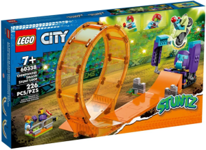 Конструктор LEGO City Smashing Chimpanzee Stunt Loop 60338