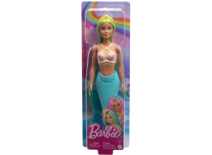 Кукла Barbie Dreamtopia Русалка с бирюзово-желтыми волосами HRR03