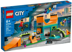 Конструктор LEGO City Уличный скейтпарк 60364