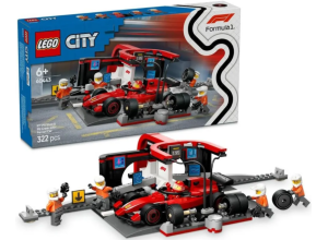 Конструктор LEGO City Формула 1 Питстоп Ferrari Car 60443