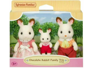 Sylvanian Families Семья Шоколадных кроликов из трёх животных 5768