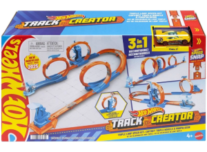 Трек Hot Wheels тройная петля JDW39