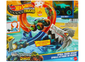 Трек Hot Wheels Акулы против Динозавров JFR08