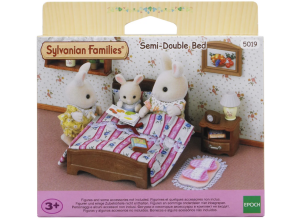 Набор Sylvanian Families Большая кровать и тумбочка 5019/2934
