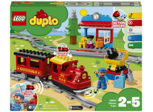 Конструктор LEGO DUPLO Town Поезд на паровой тяге (10874)