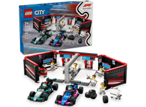 Конструктор LEGO Гараж F1 для Mercedes-AMG и Alpine 60444