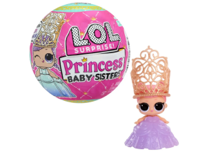 Кукла мини L.O.L. Surprise! Princess Baby Sisters Tots 567523-EUC