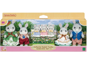 Игровой набор Sylvanian Families Семья Серых кроликов 5863