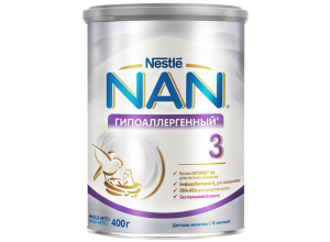 Смесь NAN (Nestlé) Гипоаллергенный 3 Optipro (с 12 месяцев) 400 г