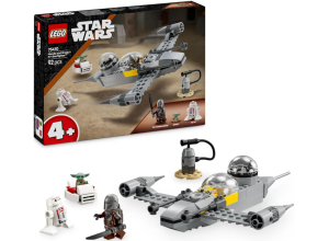 Конструктор LEGO Star Wars Мандо и Роуг N-1 Starfighter блочный 75410