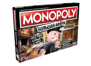 Настольная Игра Монополия Большая афёра E1871 Hasbro Monopoly